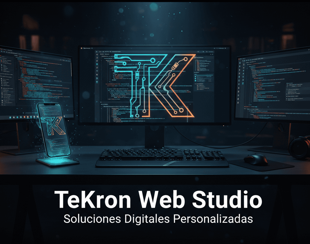 TeKron Web Studio Portada