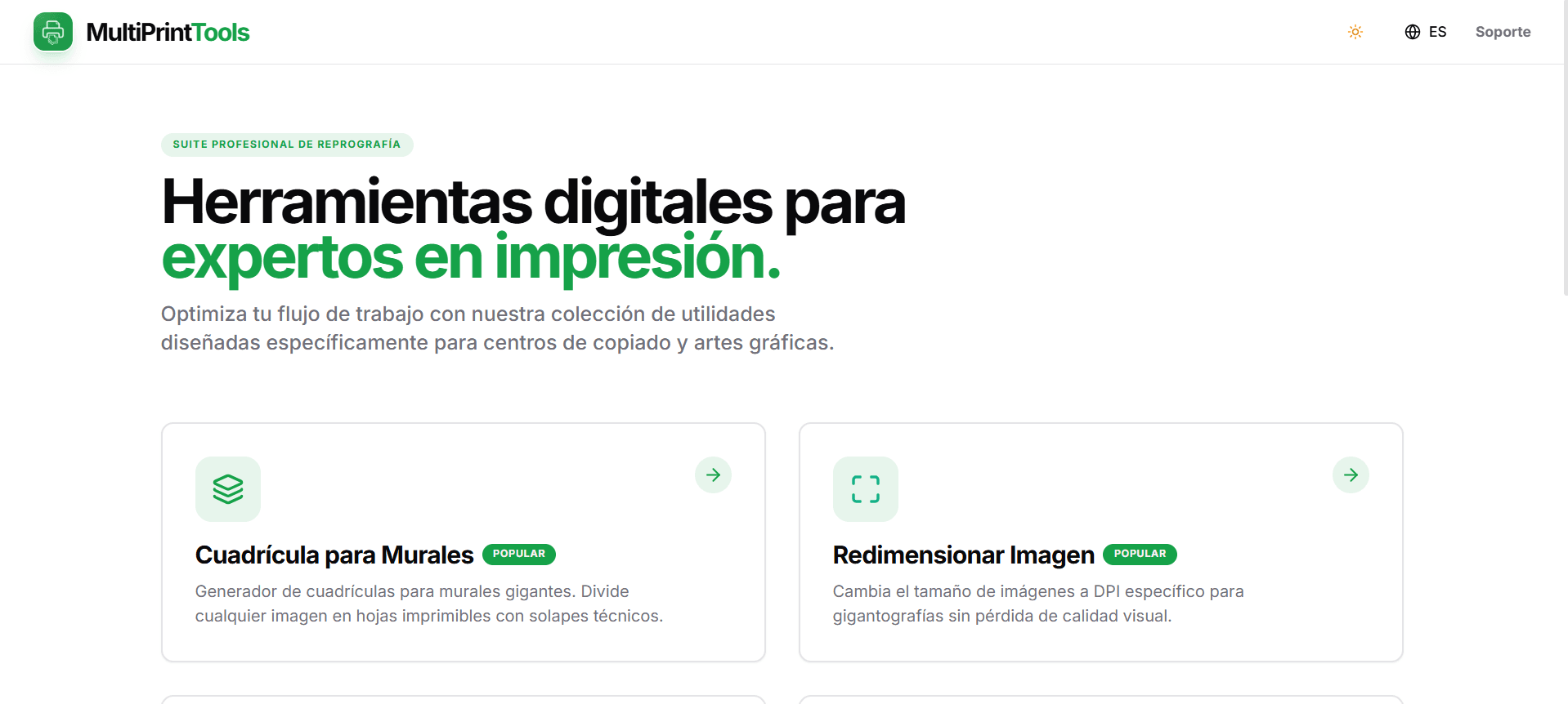 MultiPrintTools | Suite Profesional de Reprografía